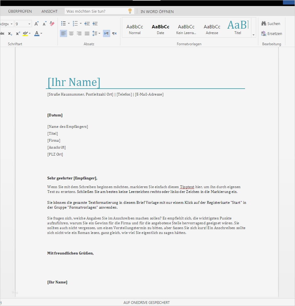 Word Vorlage Anschreiben Bewerbung Best Of Anschreiben Bewerbung 2 – Wordvorlage