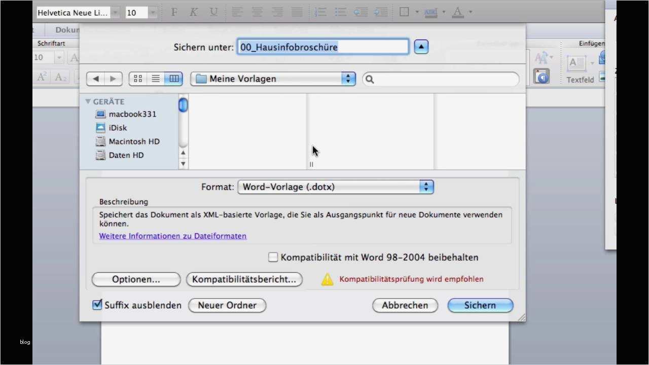 Word Vorlage Erstellen 2016 Inspiration Kurs Microsoft Word 2011 Mac 083 formatvorlagen Vorlage