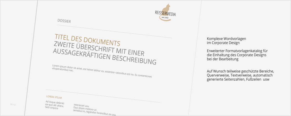 Word Vorlage Erstellen 2016 Wunderbar Reissermedia – Webdesign Print Word Powerpoint Für