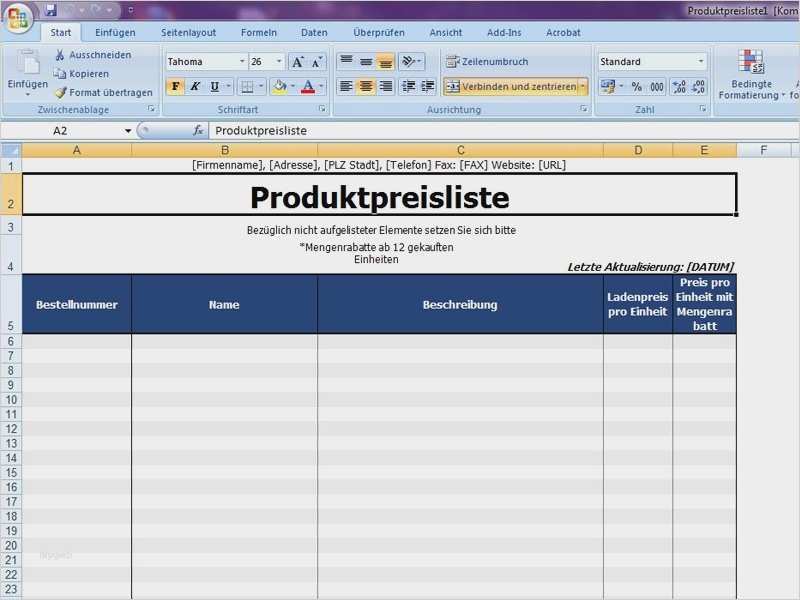 Word Vorlage Preisliste Getränke Schön atemberaubend Word Preisliste Vorlage Galerie Bilder Für