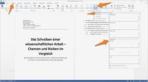 Word Vorlage Wissenschaftliche Arbeit Docx Elegant Wissenschaftliches Arbeiten Mit Word – Dein Ultimativer