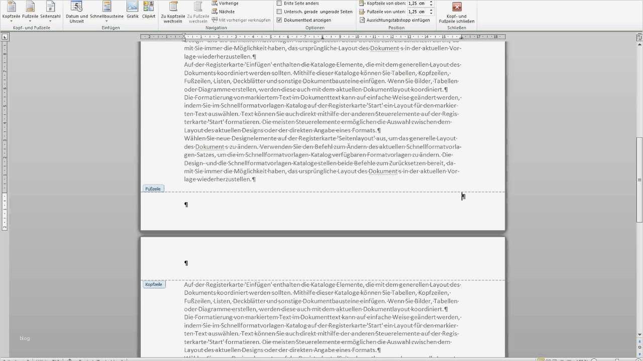 Word Vorlage Wissenschaftliche Arbeit Docx Erstaunlich Word 2010 Seitenzahlen Mit Römischen Und Arabischen
