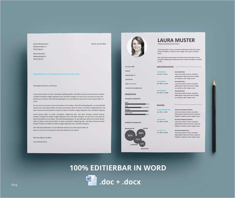 Word Vorlagen Für Bewerbungen Schön Kreative Bewerbungsvorlage & Lebenslauf Muster