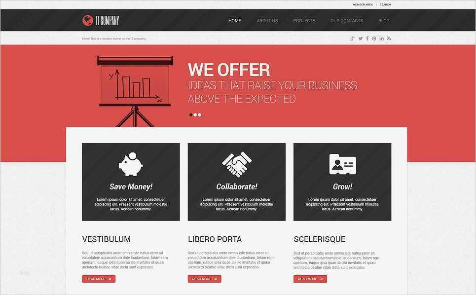 Wordpress theme Vorlage Angenehm Wordpress theme Für It
