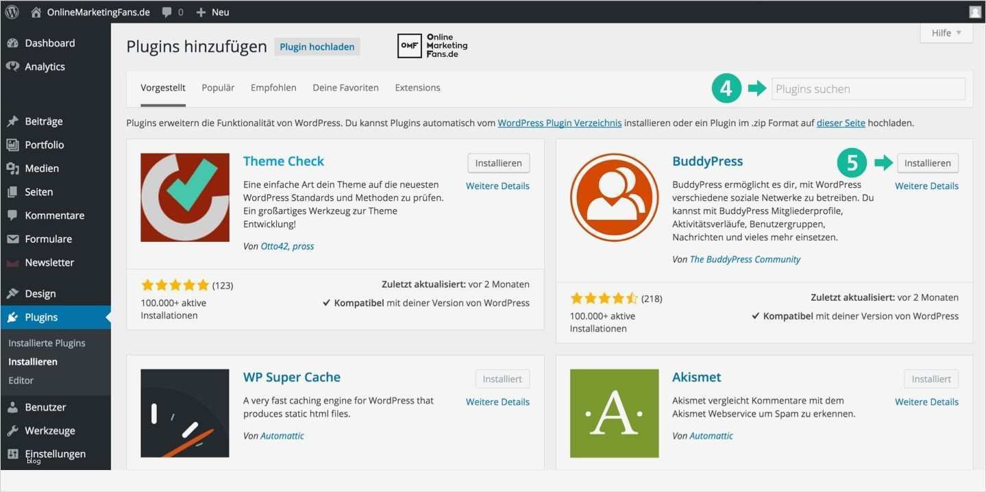 Wordpress Vorlagen Deutsch Beste 3 Arten Wordpress Plugins Zu Installieren Genaue