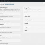 Wordpress Vorlagen Deutsch Wunderbar Fr Apparence Écran Des Wid S Wordpress Codex