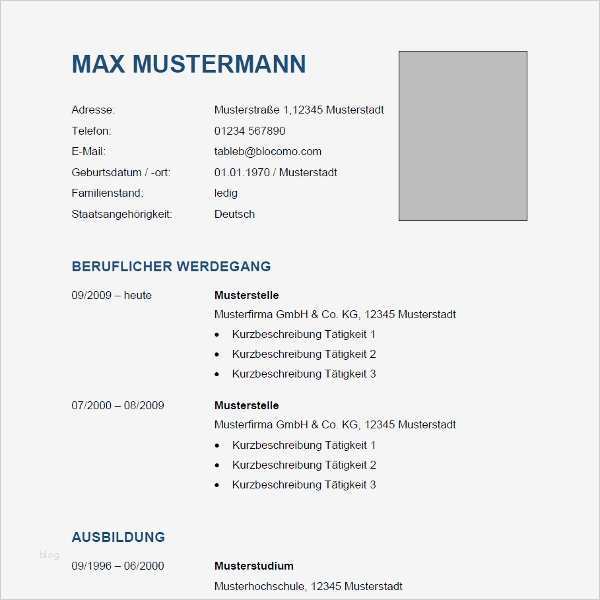Work and Travel Lebenslauf Vorlage Großartig Vorlage 58 Tabellarischer Lebenslauf