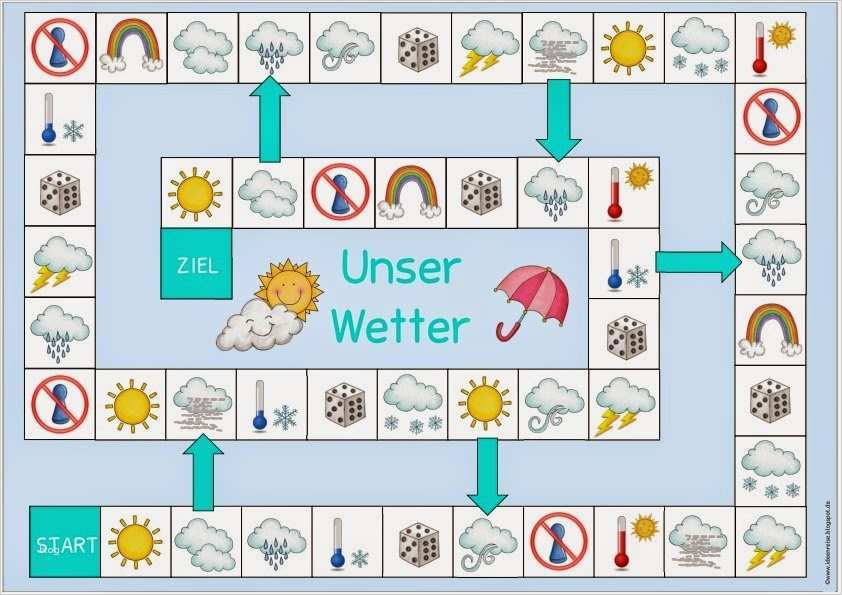 Würfel Bingo Vorlage Hübsch Ideenreise Spielfeld "unser Wetter" Für Daz