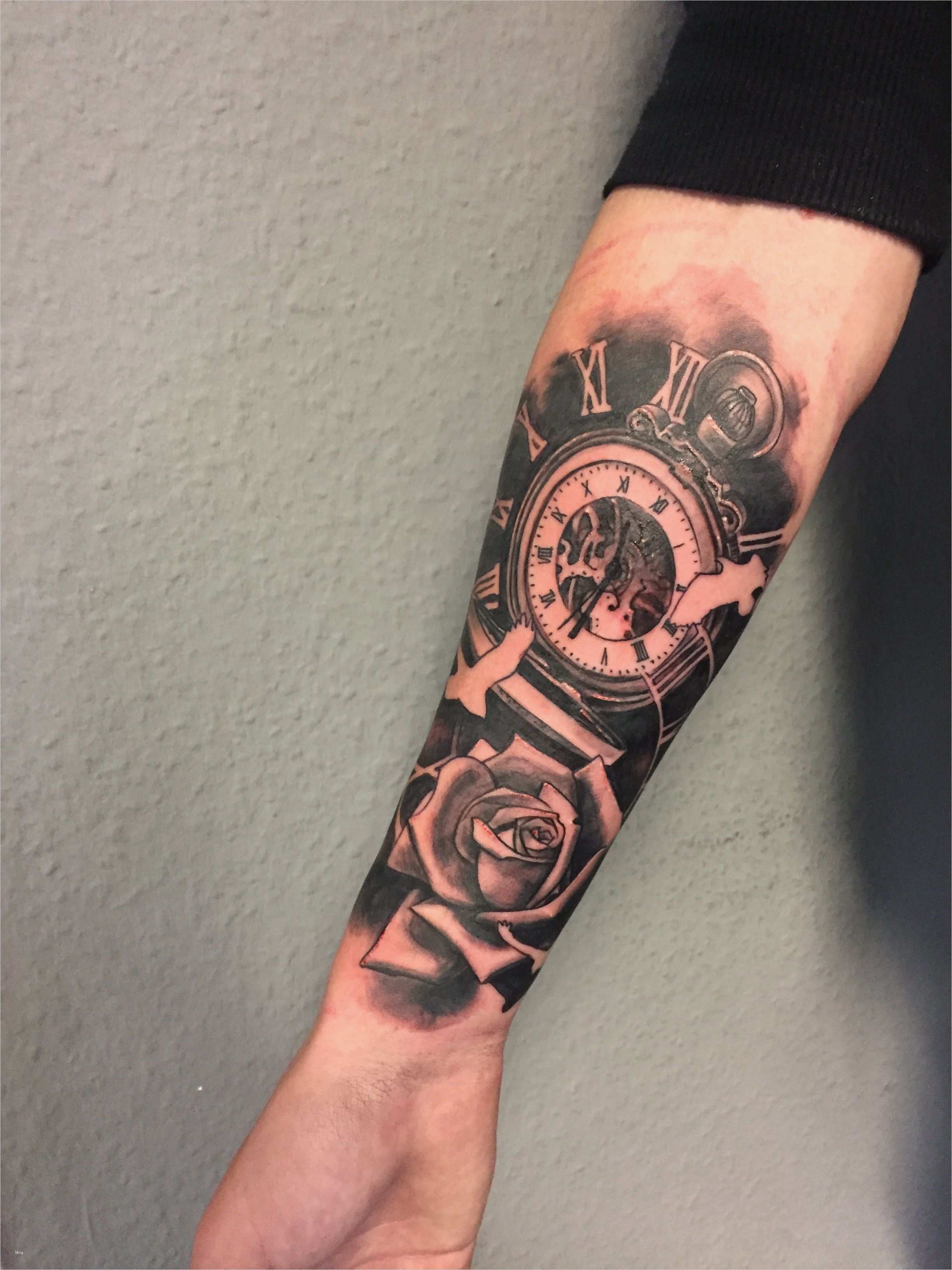 Zahlen Tattoo Vorlagen Best Of Uhren Tattoo Mit Vögeln Und Römischen Zahlen