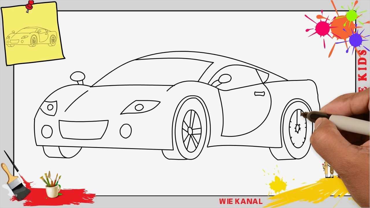 Zeichnen Für Anfänger Vorlagen Schritt Für Schritt Best Of Auto Zeichnen 2 Schritt Für Schritt Für Anfänger & Kinder