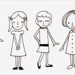 Zeichnen Lernen Kinder Vorlagen Erstaunlich Lustige Leute Und Menschen Zeichnen Erste Einfache