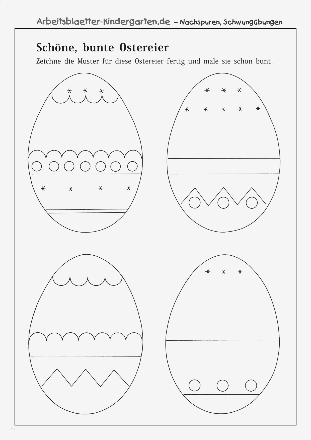 Zeichnen Lernen Kinder Vorlagen Gut Kindergarten Arbeitsblätter Ostern
