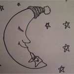 Zeichnen Lernen Kinder Vorlagen Neu Mond Und Sterne Zeichnen Zeichnen Lernen Für Kinder Und