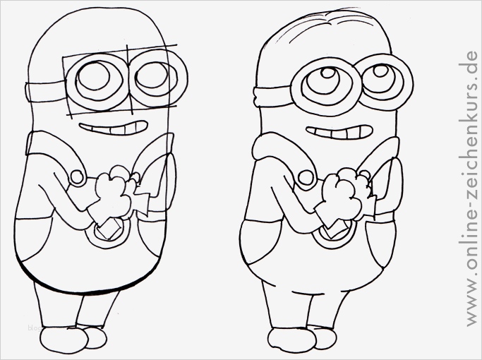 Zeichnen Lernen Kinder Vorlagen Wunderbar Anleitungen Minions Zeichnen Lernen Für Kinder Und Erwachsene