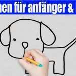 Zeichnen Lernen Kinder Vorlagen Wunderbar Hund Zeichnen In 50s Zeichnen Lernen Für Anfänger