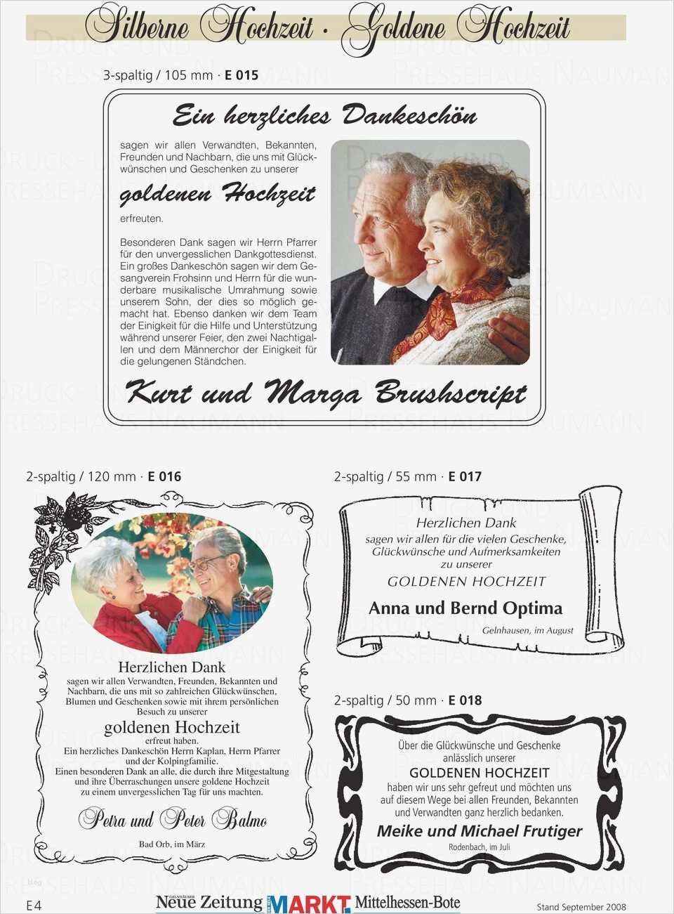 Zeitungsanzeige Goldene Hochzeit Vorlagen Wunderbar Silberne Hochzeit Goldene Hochzeit Pdf