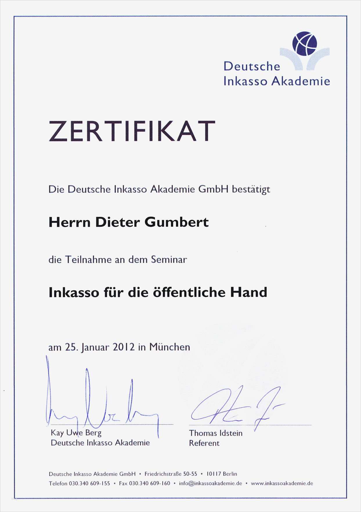 Zertifikat Vorlage Pdf Best Of Niedlich Weiterbildung Zertifikat Vorlage Zeitgenössisch