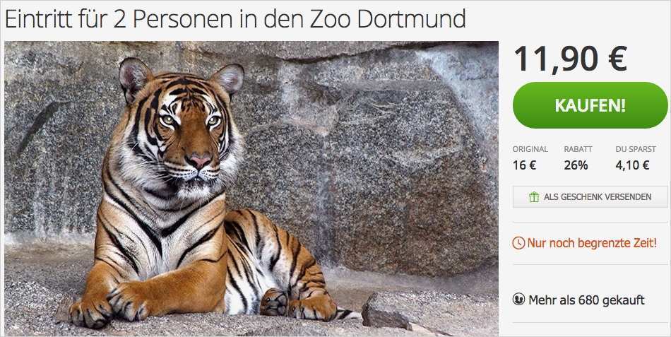 Zoo Gutschein Vorlage Kostenlos Luxus Dortmunder Zoo Gutschein Für 11 90€ Travel Dealz