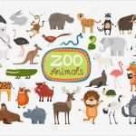 Zoo Gutschein Vorlage Kostenlos Süß Vektor Zoo Tier Lizenzfrei Nutzbare Vektorgrafiken Clip