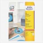 Zweckform Cd Etiketten Vorlage Bewundernswert Avery Zweckform 50er Pack Cd Dvd Label L6015 25