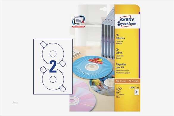 Zweckform Cd Etiketten Vorlage Erstaunlich Avery Zweckform Cd Etiketten A4 Classic Size Weiß Ø117mm 50et