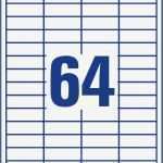 Zweckform L4760 Vorlage Word Elegant Universal Etiketten 3667