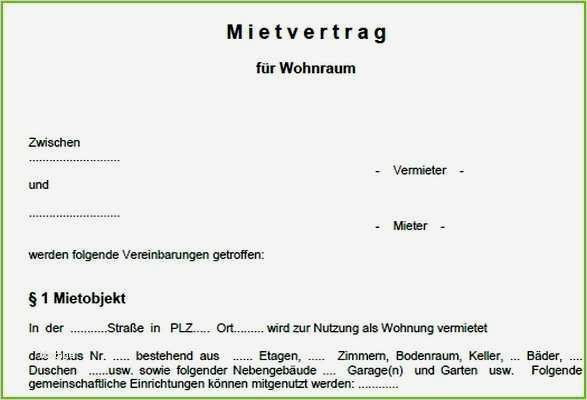 Zwischenmietvertrag Befristet Vorlage Erstaunlich Garagenmietvertrag Vorlage Word Neu Muster Mietvertrag
