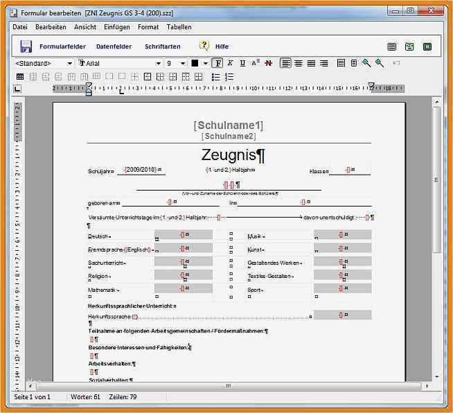 Zwischenzeugnis Vorlage Word Erstaunlich 14 Zeugnis Vorlage