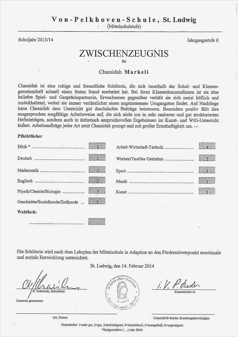 Zwischenzeugnis Vorlage Word Erstaunlich Chassidah