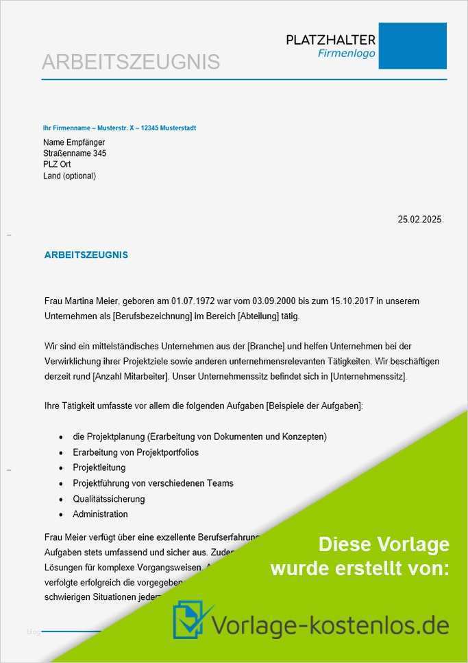 Zwischenzeugnis Vorlage Word Schönste Arbeitszeugnis Muster Kostenlose Word Vorlage Zum Download