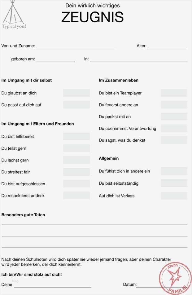 Zwischenzeugnis Vorlage Word Süß Zeugnis Von Eltern Ne Fünf In Mathe Ich Lieb Dich