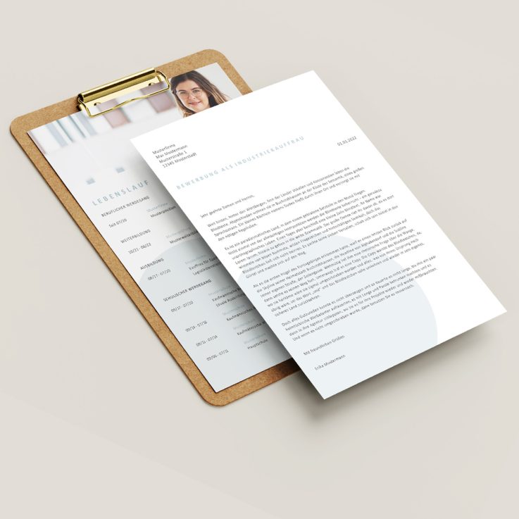 Bewerbung Industreikauffrau Uebersicht