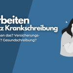 infografik wirtschaftswissen arbeiten trotz krankschreibung